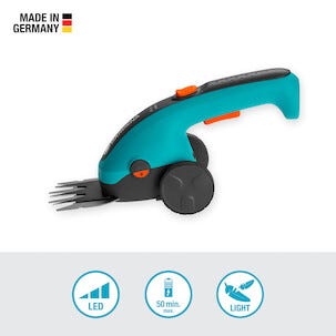 Gardena ClassicCut batteridriven grässax med hjul