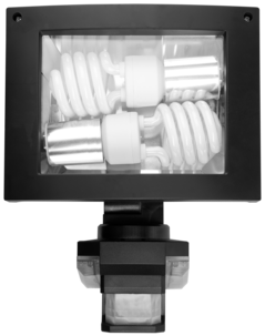 Vegglampe med bevegelsessensor