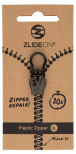 ZlideOn til glidelåser av plast XL, 1-pakning