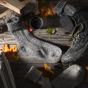 Villasukat meleerattu 2 paria