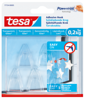 Itsekiinnittyvä koukku Tesa