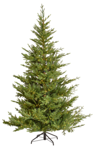 Juletre med innebygd micro-LED-lys 210 cm, Ø 147 cm