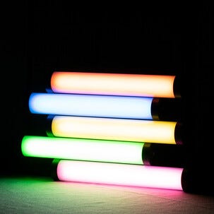 Nanlite PavoTube II 6C LED-belysning foto video RGBWW