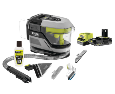Ryobi Swift Clean møbel- og tepperenser 18 V, med batteri