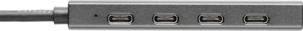 USB-C-hub, 4 porter, USB 3.2