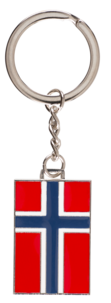 Flagg nøkkelring