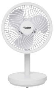 Tristar VE-5841 liten, laddbar bordsfläkt, 16,5 cm