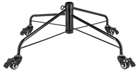 Kuusenjalka pyörilllä, muovikuuselle