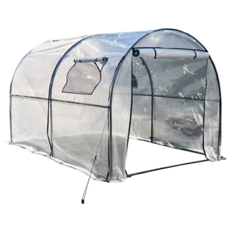 Tunnelikasvihuone muovia, 6 m2, 3 x 2 x 1,9 m