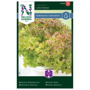 Nelson Garden Lollo Rossa Bladbataviasallat frö