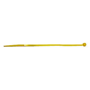 Buntebånd gule, 150 x 3,2 mm, 100-pack