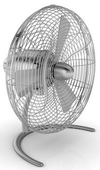 Golvfläkt Stadler Form Charly Little