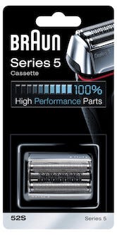 Braun 52S Series 5, barberhode silver