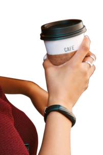 Aktivitetsmätare Jawbone UP3 Black Twist