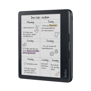 Kobo Libra Colour läsplatta, 7 tums färgskärm