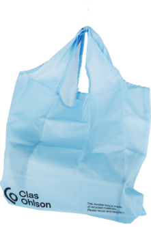 Återanvändbar påse i återvunnen polyester