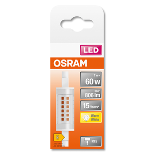 Pienloisteputki Osram LED Slimline R7s, 7 W, 78 mm