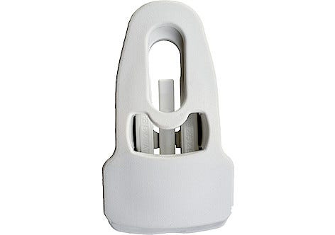 Suojapeitekiinnike Holdon Midi Clips valkoinen, 4 kpl