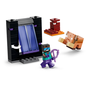 LEGO Minecraft Resa med Nether- och End-portal 21584, från 7 år