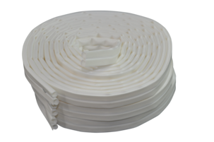 Tätningslist Omega-profil vit, 1-7 mm, Stokvis Tapes