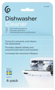 Diskmaskinsrengöring tabletter, 4-pack