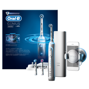 Oral-B Genius 8000 White eltannbørste