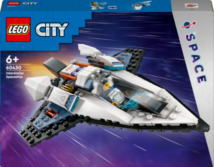 LEGO City intergalaktisk romskip 60430, fra 6 år