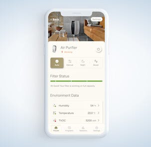 Mill Silent Pro smart luftrenser med True HEPA13-filter, 115 m2