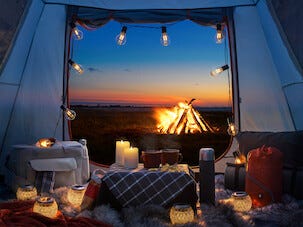 Popup-telt til 4 personer