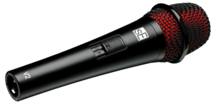 V2 Switch mikrofon för sång, tal och instrument