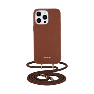 Anmiki Crossbody Phone Case iPhone 15 Pro mobilskal med axelrem