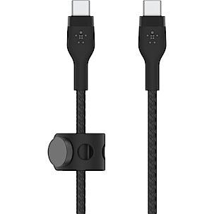 USB-C till USB-C laddkabel, Belkin BoostCharge PRO Flex, 2 m