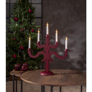 Star Trading Canna adventsstake i tre, femarmet, 55 cm