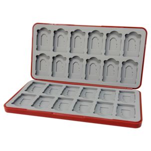 Exibel spelkortsfodral till Ninteno Switch, 24 fack