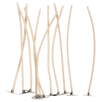 Creativ Company veke i bomull 110 mm 10-pakning