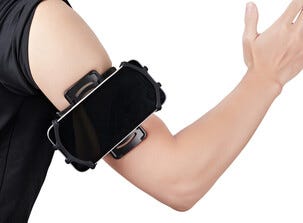 Anmiki roterbar mobiltelefonholder for løping, arm