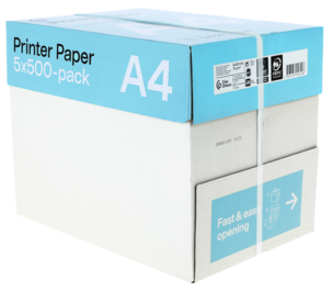 Skrivarpapper ohålat A4, Clas Ohlson