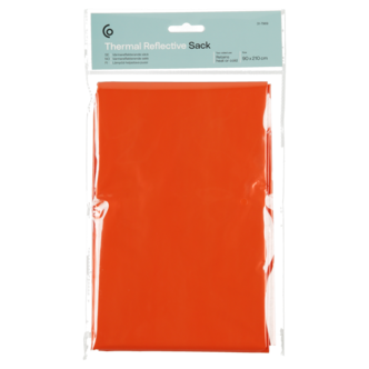 Värmefolie sovsäck röd/silver 90x210 cm