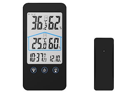 Trådløst hygrometer/termometer