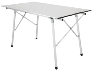 Retkipöytä alumiinia 120 x 70 cm, kokoontaitettava