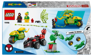 LEGO Marvel Spidey 11198 Dinomenopelien takaa-ajo, yli 4-vuotiaille