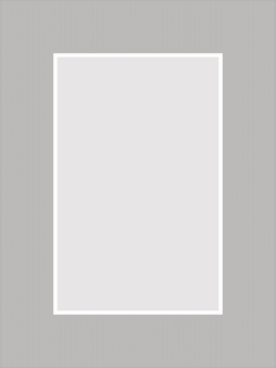 Passepartout 15x20 cm, kartong