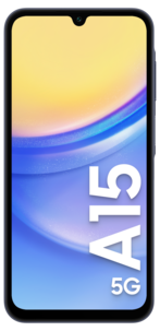 Samsung Galaxy A15 5G smarttelefon, 128 GB Dual SIM