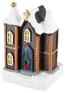 Dekorfigur med LED-lys