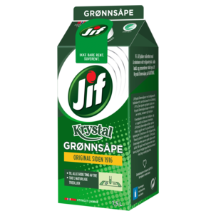 Jif Krystal Gallesåpe tre og parkett, 1,5 l