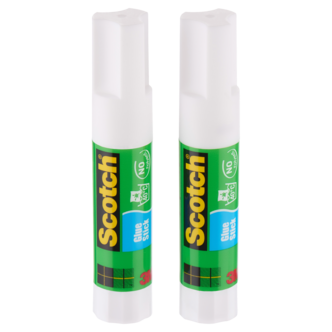 Scotch limstift permanent, papper och tyg, 8 g