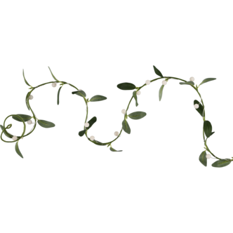 Paristokäyttöinen valoketju lehdet ja marjat 2 m sisälle