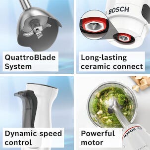 Bosch ErgoMaster MSM4W210 Sauvasekoitin, 600 w