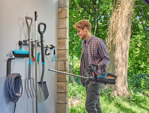 Gardena Plus redskapslist med hållare och krok