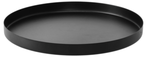 Lysfat for kubbelys, diameter 25 cm, svart